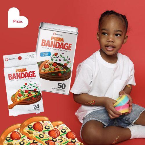 Pizza Shaped Bandaids