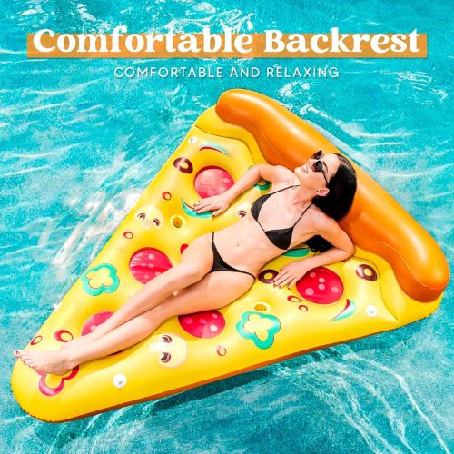 Giant Inflatable Pizza Slice Pool Float