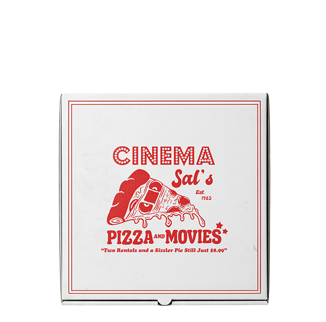 Closed Pizza Box